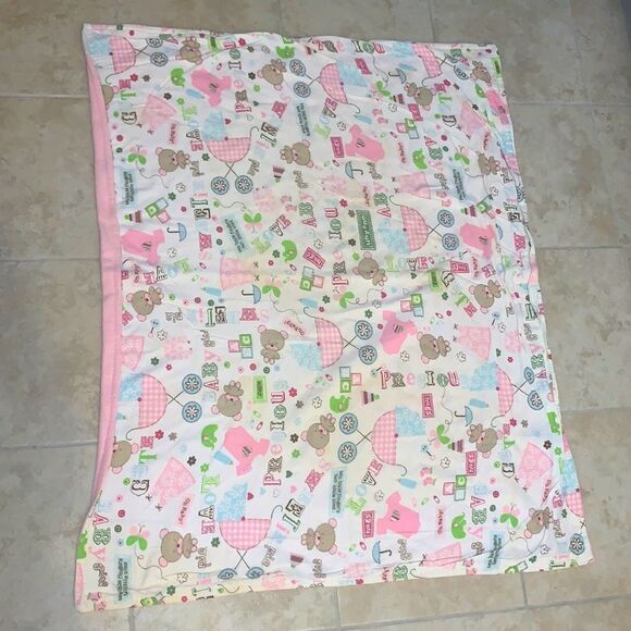 Other - Baby Girl Quilt 39” x 32” 